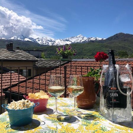L'Orologio Panoramico Apartman Luserna San Giovanni Kültér fotó