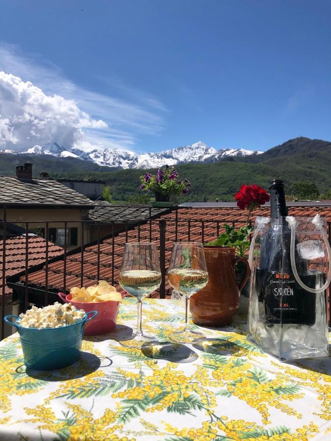 L'Orologio Panoramico Apartman Luserna San Giovanni Kültér fotó